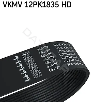 Ремень ручейковый SKF VKMV12PK1835HD