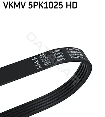 Ремень ручейковый SKF VKMV5PK1025HD