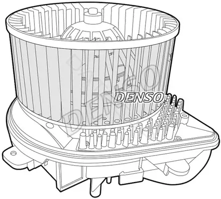 Моторчик печки DENSO DEA07014