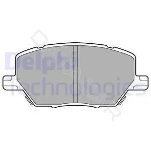 Тормозные колодки DELPHI LP3184