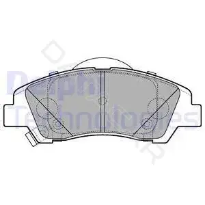 Тормозные колодки DELPHI LP3265