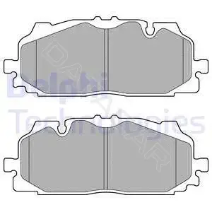 Тормозные колодки DELPHI LP3272