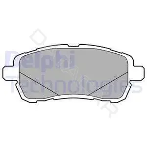 Тормозные колодки DELPHI LP3279