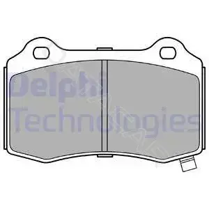 Тормозные колодки DELPHI LP3281