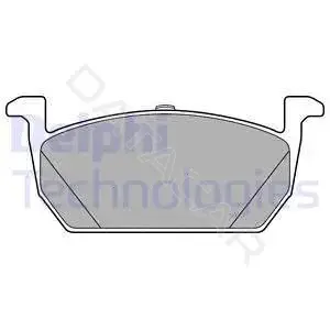Тормозные колодки DELPHI LP3287