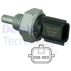 Датчик температуры охлаждающей жидкости DELPHI TS10461