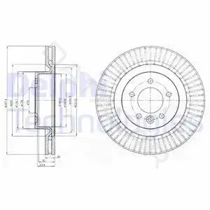 Тормозные диски DELPHI BG9926