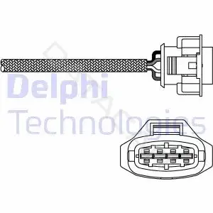 Лямбда-зонд DELPHI ES10792-12B1