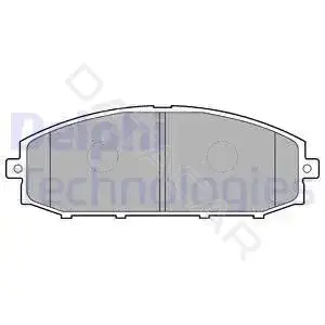 Тормозные колодки DELPHI LP1305