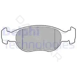 Тормозные колодки DELPHI LP1385