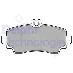 Тормозные колодки DELPHI LP1401