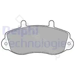 Тормозные колодки DELPHI LP1406