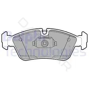 Тормозные колодки DELPHI LP1421
