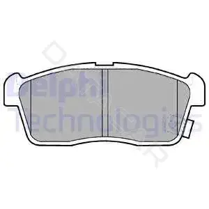 Тормозные колодки DELPHI LP1442