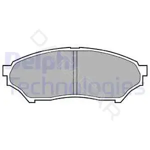 Тормозные колодки DELPHI LP1448
