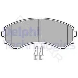 Тормозные колодки DELPHI LP1462