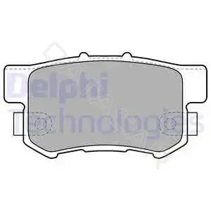 Тормозные колодки DELPHI LP1507