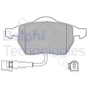 Тормозные колодки DELPHI LP1525