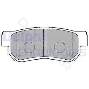 Тормозные колодки DELPHI LP1539