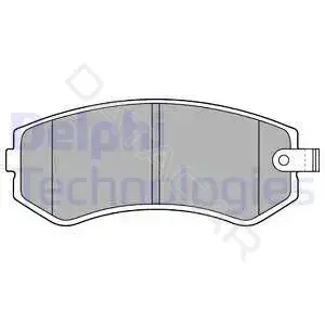 Тормозные колодки DELPHI LP1544