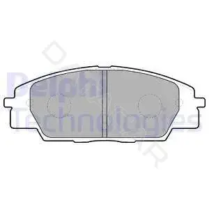 Тормозные колодки DELPHI LP1559