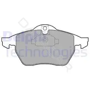 Тормозные колодки DELPHI LP1600