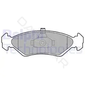 Тормозные колодки DELPHI LP1603