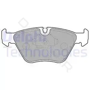 Тормозные колодки DELPHI LP1608