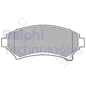 Тормозные колодки DELPHI LP1609