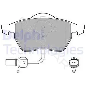 Тормозные колодки DELPHI LP1706