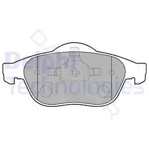 Тормозные колодки DELPHI LP1708