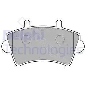 Тормозные колодки DELPHI LP1746