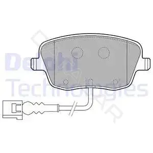 Тормозные колодки DELPHI LP1754