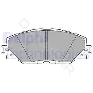Тормозные колодки DELPHI LP2003