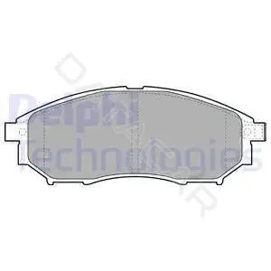 Тормозные колодки DELPHI LP2030