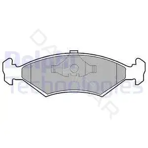 Тормозные колодки DELPHI LP204