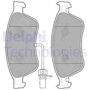 Тормозные колодки DELPHI LP2072