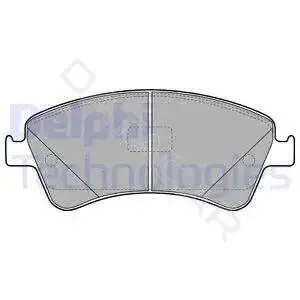 Тормозные колодки DELPHI LP2104