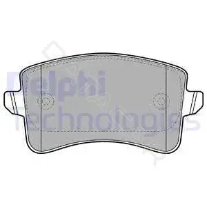 Тормозные колодки DELPHI LP2106