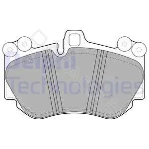 Тормозные колодки DELPHI LP2116