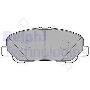 Тормозные колодки DELPHI LP2119