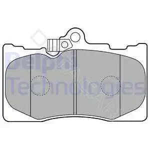 Тормозные колодки DELPHI LP2122