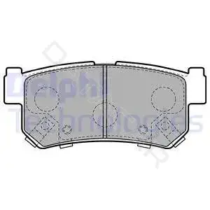 Тормозные колодки DELPHI LP2127