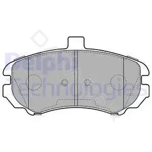 Тормозные колодки DELPHI LP2150
