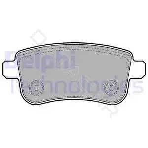 Тормозные колодки DELPHI LP2153