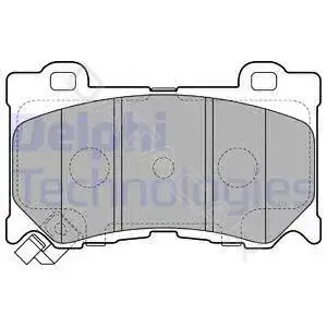 Тормозные колодки DELPHI LP2156