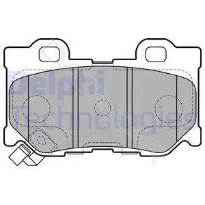 Тормозные колодки DELPHI LP2157