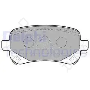 Тормозные колодки DELPHI LP2174