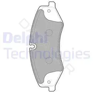 Тормозные колодки DELPHI LP2176