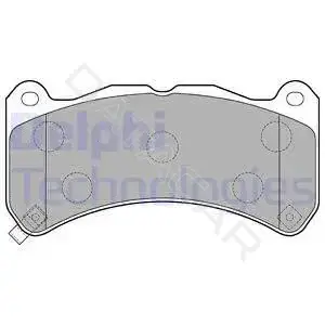 Тормозные колодки DELPHI LP2211